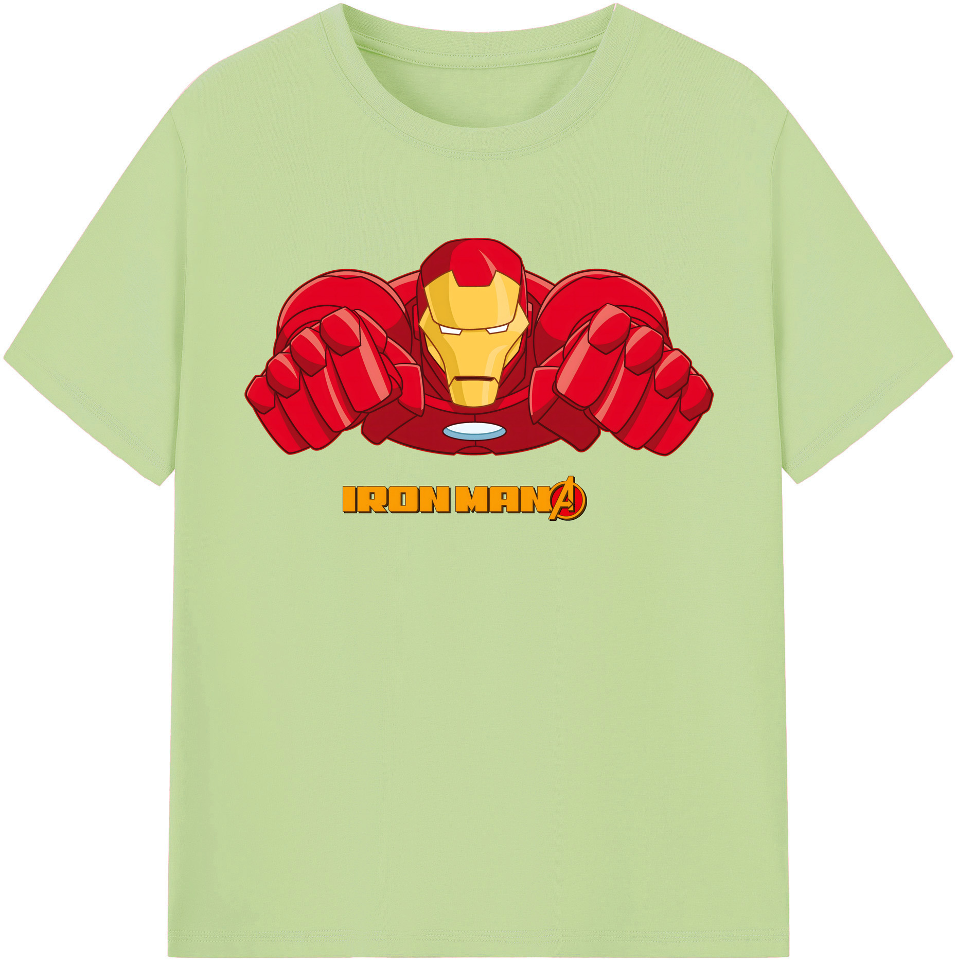 （画像用） アベンジャーズ The Avengers 綿100％半袖Tシャツ（フロントプリント）